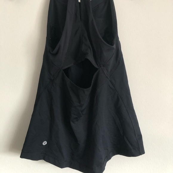 Lululemon high neck top with built-in sports bra - Picture 2 of 5